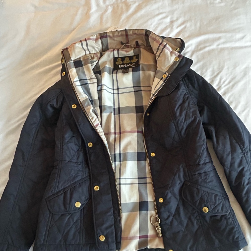 Barbour Women's Black Quilted Puffer Jacket
